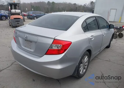 2012 Honda Civic Ex-L from USA, damaged, VIN 19XFB2F95CE008659